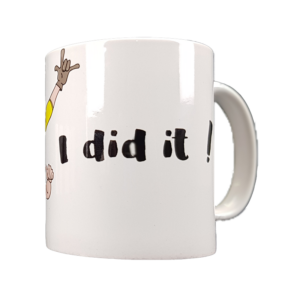 Mug parachutiste tandem verso