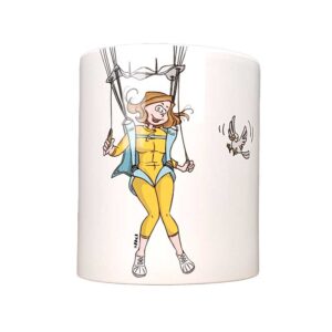 Mug parachutiste fille